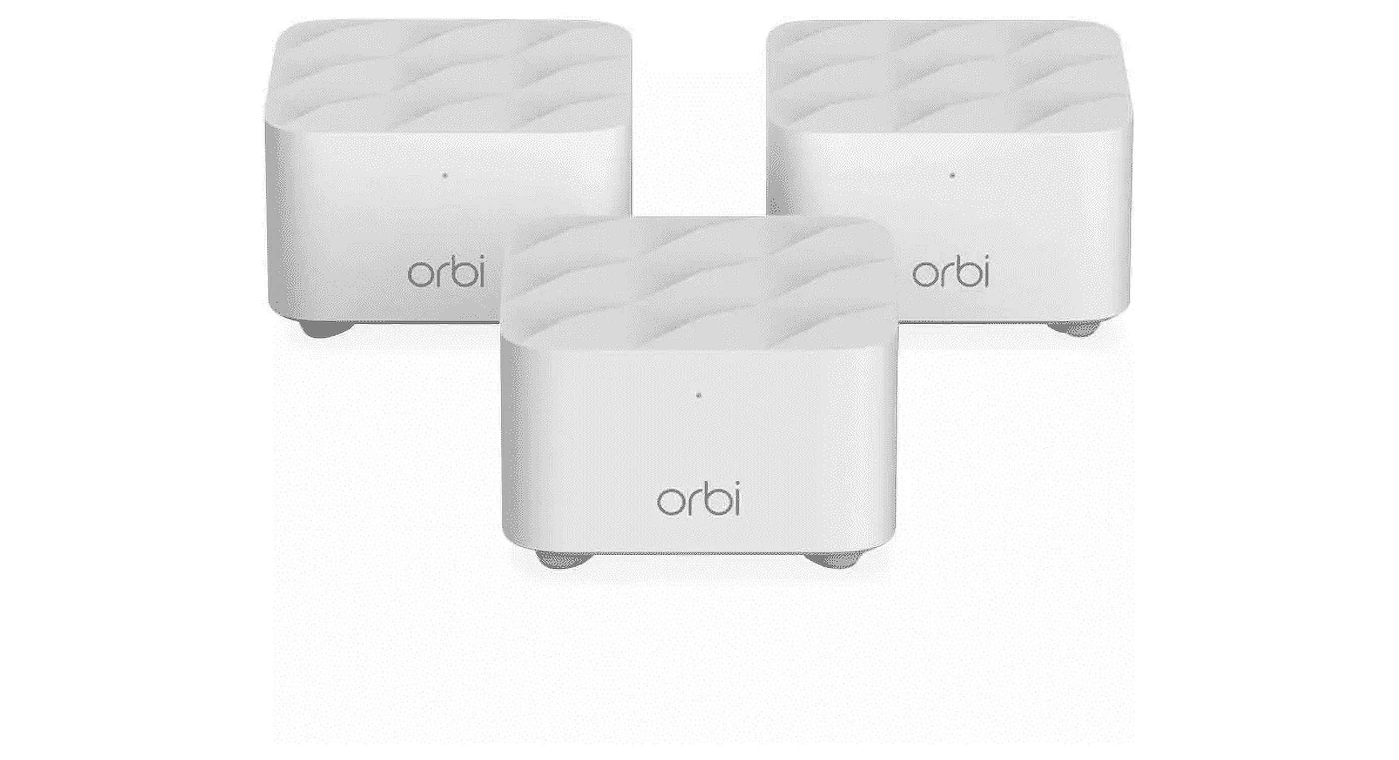 Restored NETGEAR MK63100NAR Nighthawk Home Mesh WiFi6 System 3Pack