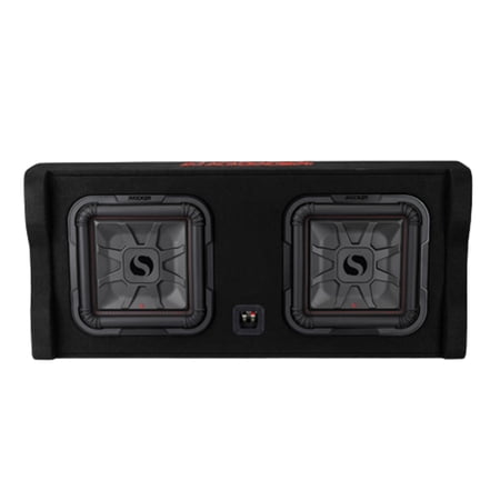 Kicker DL7TDF12 Loaded L7T 12” Down-Firing Subwoofer Enclosure