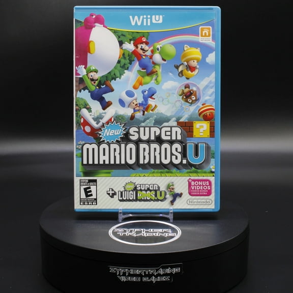 Restored New Super Mario Bros. U   New Super Luigi U Nintendo Wii U (Refurbished)