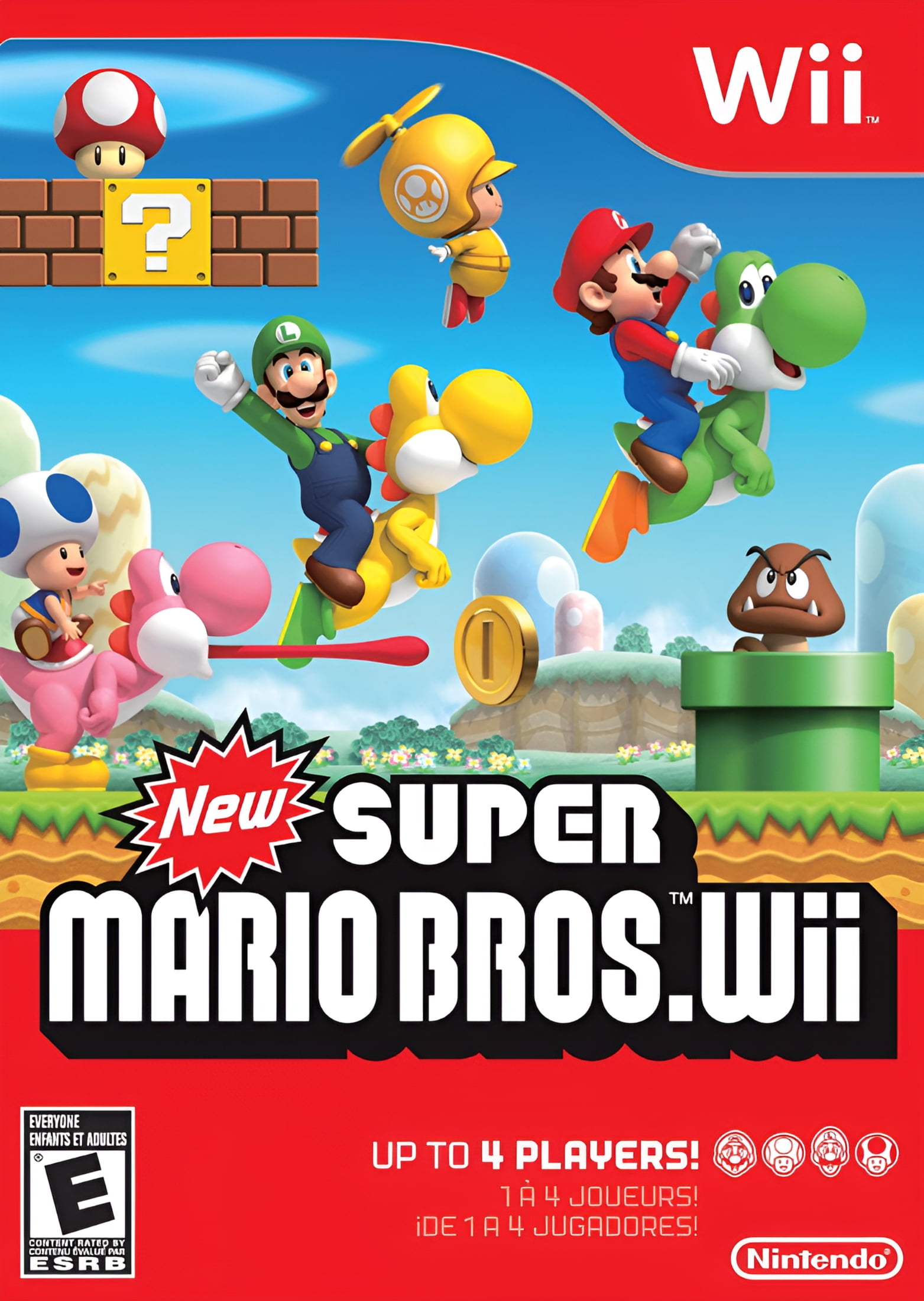 Super Mario Bros Wii - Nintendo Wii