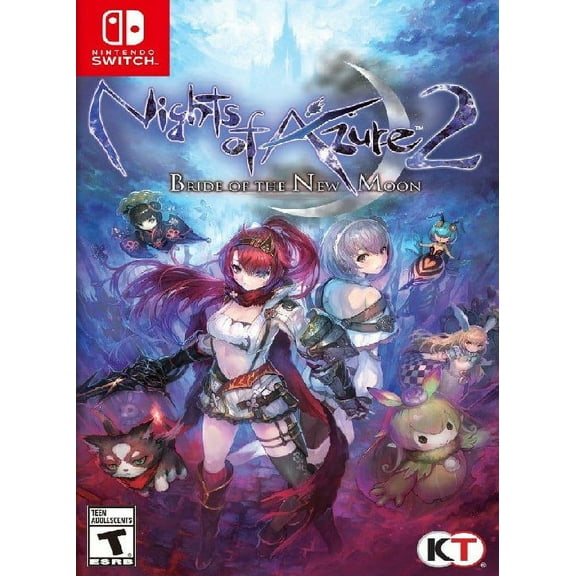 Restored Nights of Azure 2: Bride of The New Moon (Nintendo Switch, 2017)