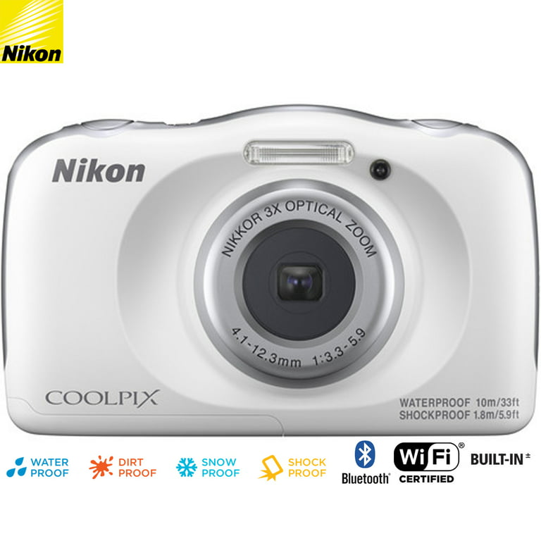 Restored Nikon 26530 COOLPIX W150 13.2MP Waterproof Point & Shoot