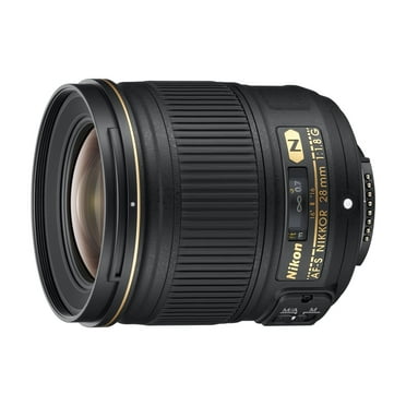 Restored Nikon AF-S NIKKOR 28mm f/1.8G Wide-Angle Prime Lens (Refurbished)