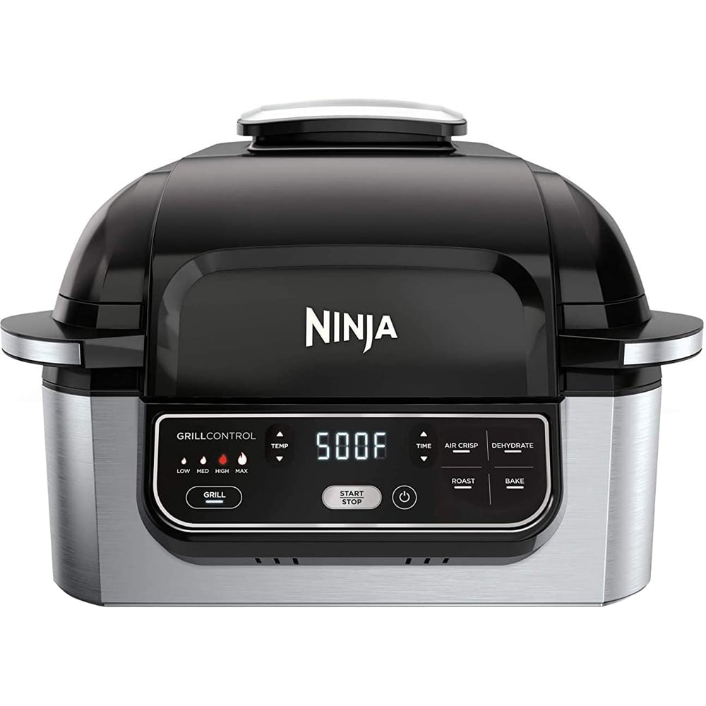 Restored Ninja FD302 Foodi 11-in-1 Pro 6.5 Qt. Pressure Cooker & Air Fryer  (Silver-Black) (Refurbished)