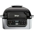 Restored Ninja AG302 Foodi 5in1 Indoor Electric Grill w/ Air Fryer Factory (Refurbished
