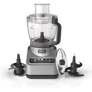 Restored Ninja Professional Plus Food Processor, 850 Watts, 3 Functions, 9-Cup Bowl, Silver
