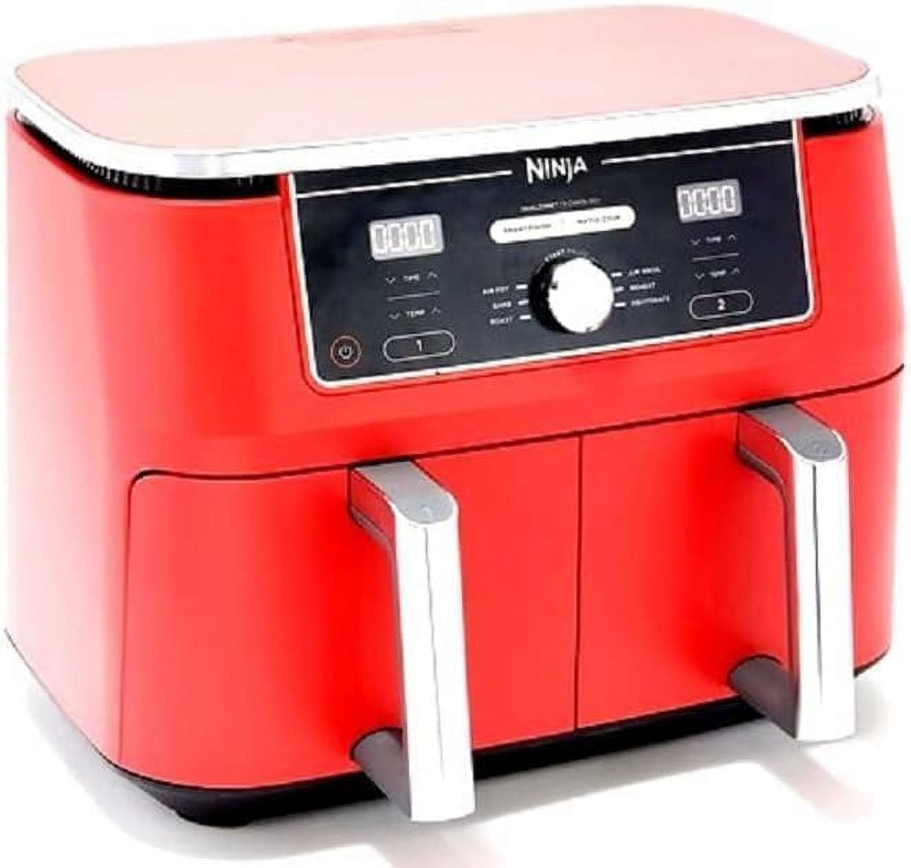 Restored Ninja DZ401 Foodi 6-in-1 10-qt. XL 2-Basket Air Fryer with ...