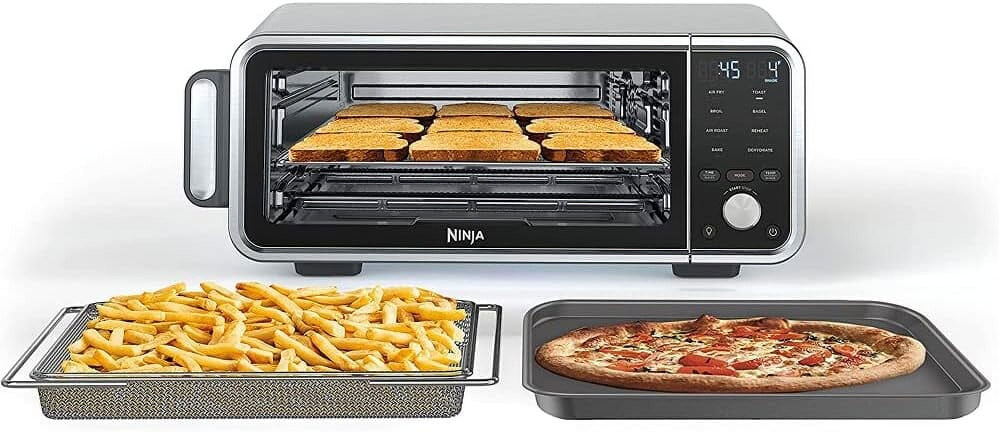 Restored Ninja FT205CO Digital Air Fryer Pro - Countertop 8-in-1 Oven - Stainless Steel (Refurbished)