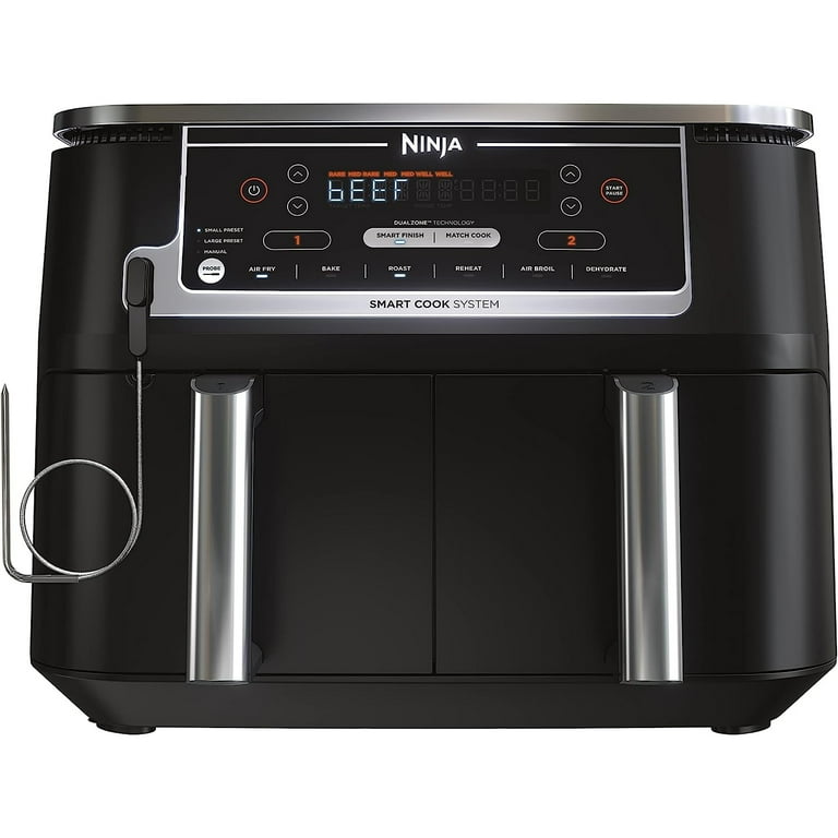 https://i5.walmartimages.com/seo/Restored-Ninja-Foodi-6-in-1-10-qt-XL-2-Basket-Air-Fryer-with-DualZone-Technology-Smart-Cook-System-Black-Refurbished_35e0e617-c9f9-4dea-a2f5-84174e495a59.9a1b068905428168113f9c38864bc2d5.jpeg?odnHeight=768&odnWidth=768&odnBg=FFFFFF