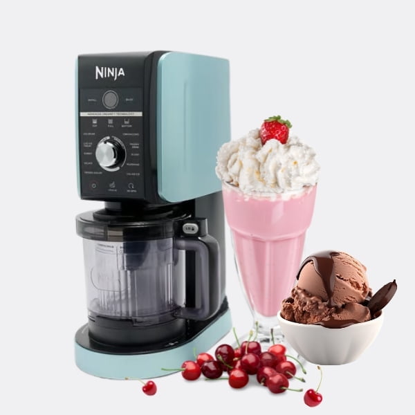 Restored Ninja SLUSHi Frozen Drink Maker 96 oz w insulated bubble cups Refurbished