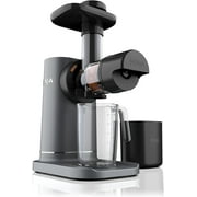 Restored Ninja NeverClog Cold Press Electric Juicer with Total Pulp Control, 150 Watts, Charcoal