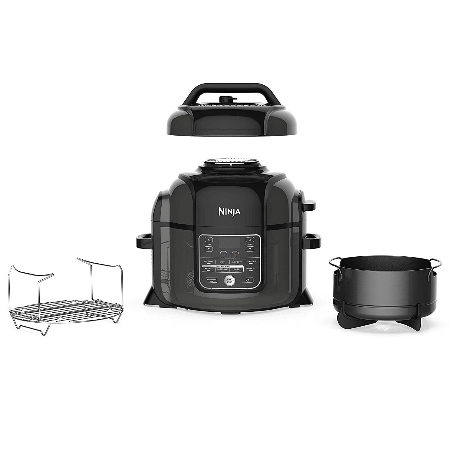 Ninja Cooking pot all in one air fryer/pressure cooker ext.- excellent -  appliances - by owner - sale - craigslist