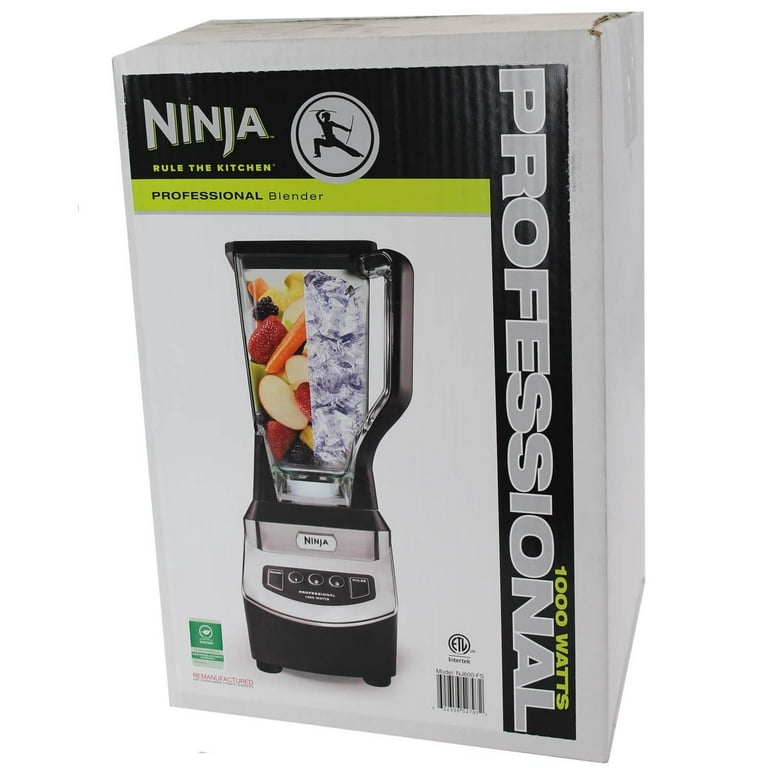 Ninja Professional 1000W Smoothie Maker (Certified Refurbished) (Open Box)