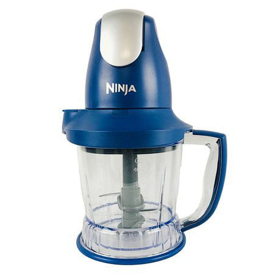 Restored Ninja Storm Food Processor Blender QB751Q Master Bowl 450W Motor  Power Blue (Refurbished)