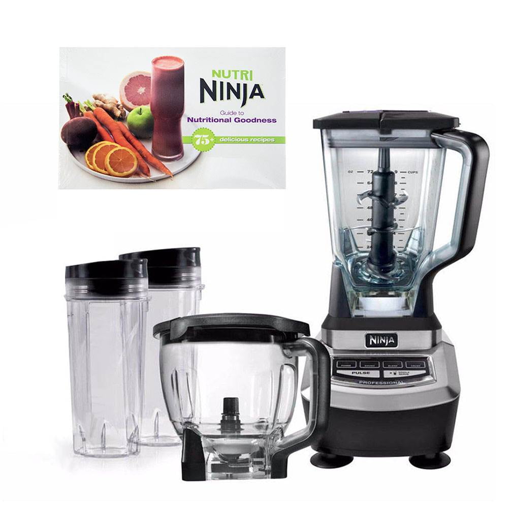 Ninja Kitchen System, 72 oz , Blender and Food Processor, Bl780wm