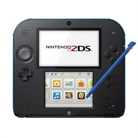 Restored Nintendo 2DS Electric Blue Multi-Color Handheld (Refurbished)