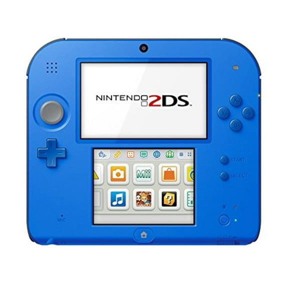 Restored Nintendo 2DS Electric Blue With Mario Kart 7 Handheld (Refurbished)
