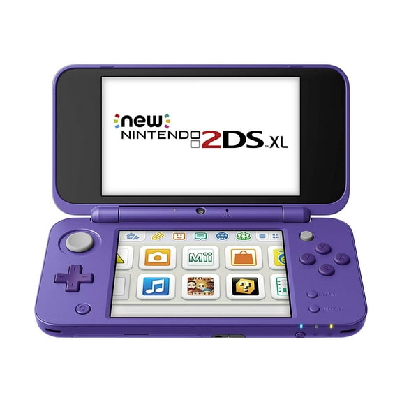 Restored Nintendo 2DS XL Purple Silver (Refurbished)