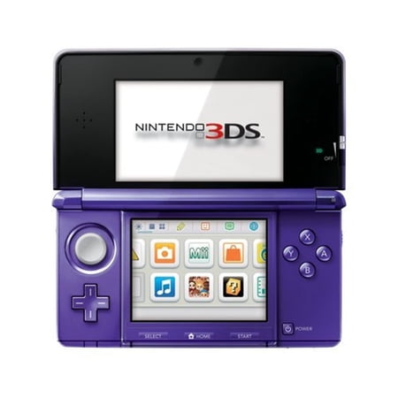 Restored Nintendo 3DS Midnight Purple (Refurbished)