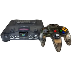 Restored Nintendo 64 System Video Game Console Smoke Gray with Red Expansion Pak N64 (Refurbished)