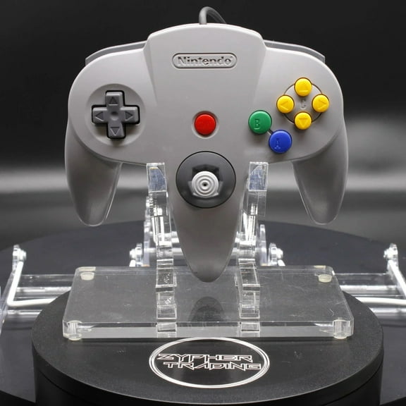 Restored Nintendo 64 Wired Controller [OEM] Gray N64 1995 Tested (Refurbished)