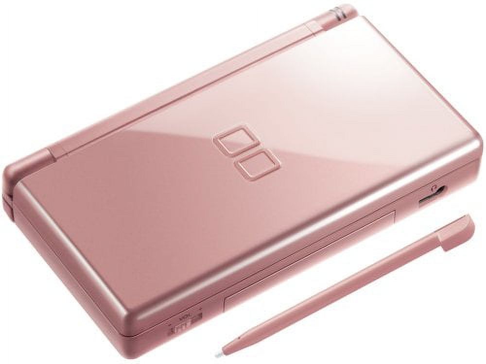 Restored Nintendo DS Lite - Metallic Rose with Stylus and Wall Charger (Refurbished) - image 1 of 4