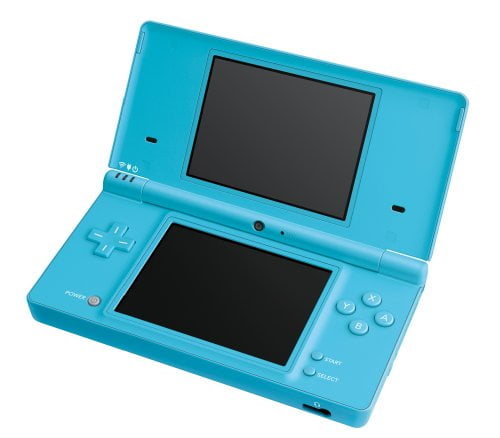 Nintendo DSi Console W/ New Super Mario TWL-001 Teal Blue Tested No Charger  