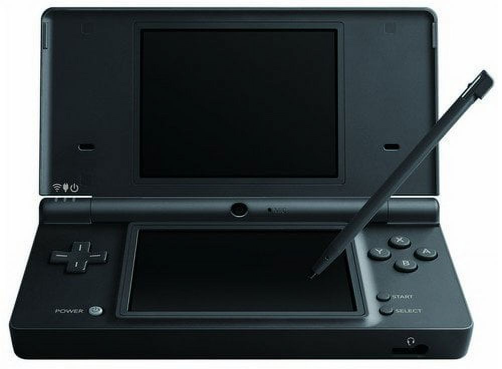 Restored Nintendo DSi - Matte Black with Stylus and Wall Charger (Refurbished) - image 1 of 5