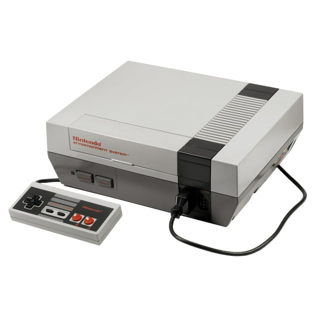 Restored Nintendo Entertainment System NES 1985 Console with Official OEM Controller (Refurbished)
