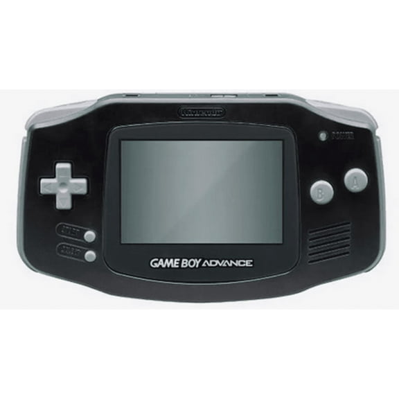 Restored Nintendo Game Boy Gameboy Advance Console - Black - (Refurbished)