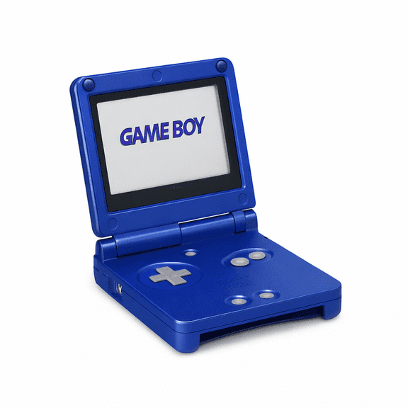 Restored Nintendo Game boy Advance SP GBA SP Gaming Console, Cobalt Blue (Refurbished)