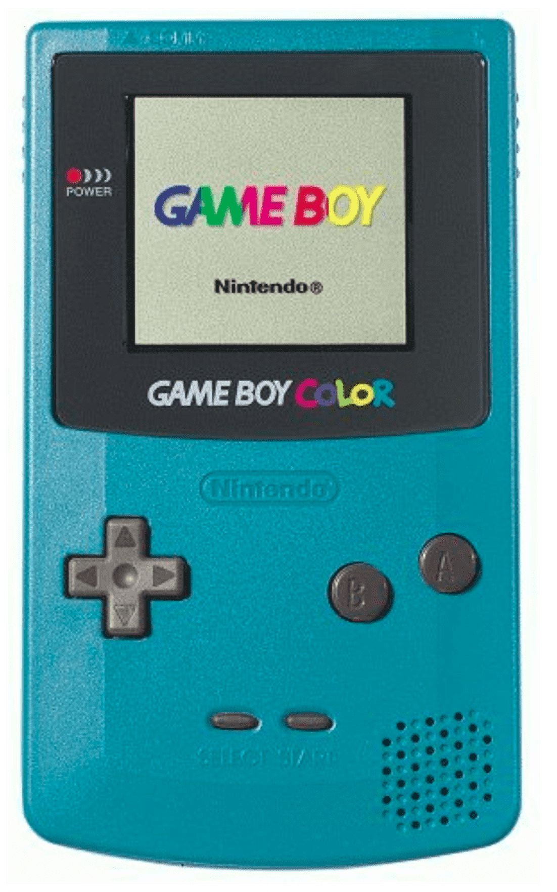 Restored Nintendo GameBoy Game Boy Color Teal - Authentic (Refurbished)