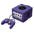 thumbnail image 1 of Restored Nintendo GameCube Video Game Console Indigo Purple Matching Controller Cables (Refurbished), 1 of 4