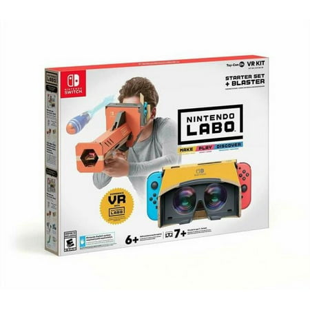 Restored Nintendo Labo Toy-Con 04: VR Kit - Starter Set + Blaster - Switch HACWADFXA (Refurbished)