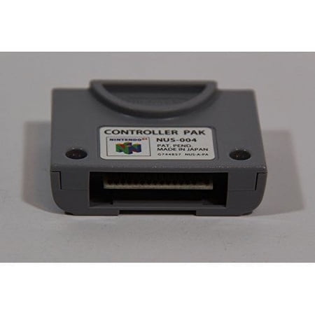 Restored Nintendo OEM 64 Controller Pak Memory Card For N64 (Refurbished)