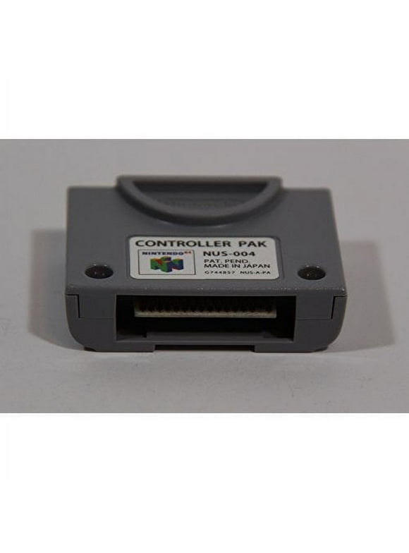 Restored Nintendo OEM 64 Controller Pak Memory Card For N64 (Refurbished)