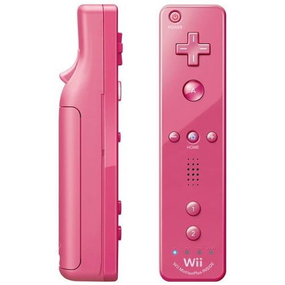 Restored Nintendo OEM Remote Plus Pink For Wii (Refurbished) - Walmart.com
