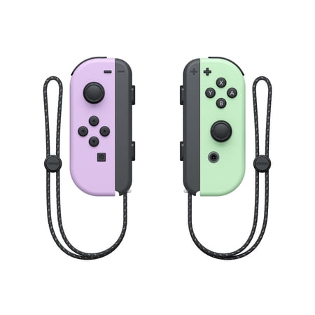 Restored Nintendo Switch 1029638 Joy-Con (L)/(R) - Pastel Purple/Pastel Green (Refurbished)