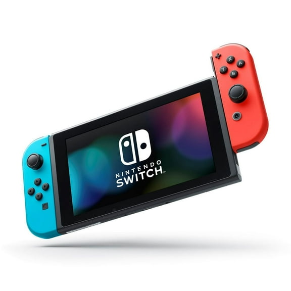 Restored Nintendo Switch Console Neon Blue and Red Joy-Con HACSKABAA (Refurbished)