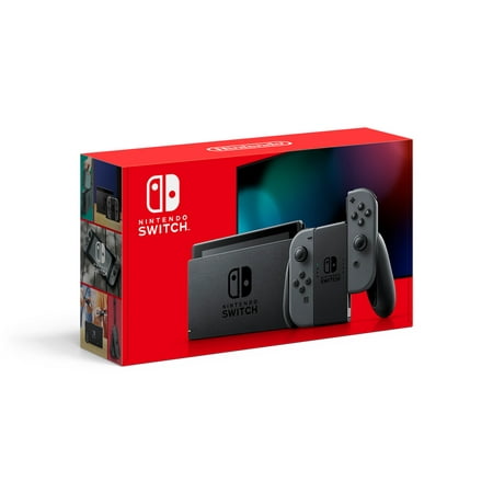 Restored Nintendo Switch Console with Gray Joy-Con (Refurbished)