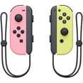 thumbnail image 1 of Restored Nintendo Joy-Con Left & Right Wireless Controllers for PlayStation, Pink & Yellow, Nintendo Switch, 1, 1 of 5