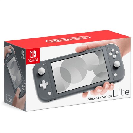 Restored Nintendo Switch Lite Bundle (Gray) (Refurbished)