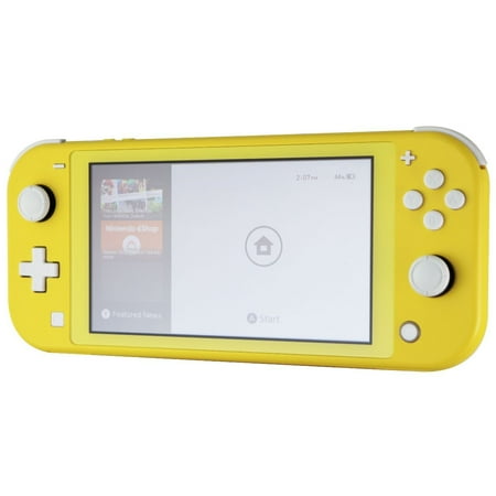 Restored Nintendo Switch Lite Handheld Gaming Console - Yellow (HDH-001) (Refurbished)