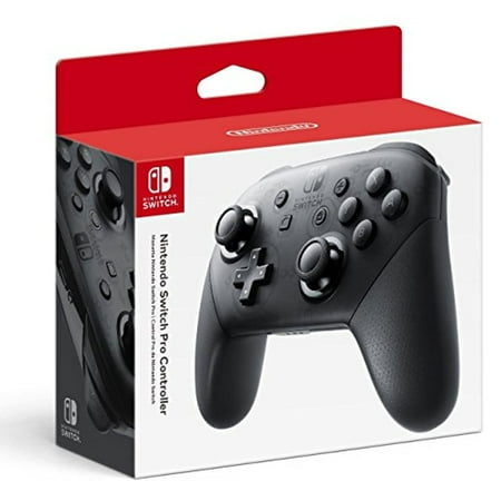Restored Nintendo Switch Pro Controller Black YRR516 (Refurbished)