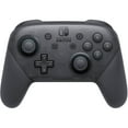 thumbnail image 1 of Restored Nintendo Switch Pro Wireless Game Controller - Black - HACAFSSKA (Refurbished), 1 of 5