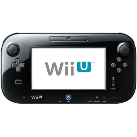 Restored Nintendo WUP010_CR Wii U Gamepad, Black (Refurbished)