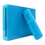 Restored Nintendo, Wii, Video Game Console, RVL-101, 5 GB, 4 Players, Blue