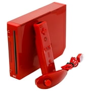 Restored Nintendo Wii Console Red