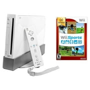 Restored Nintendo Wii Console, White, Wii Sports Bundle, 1 Piece