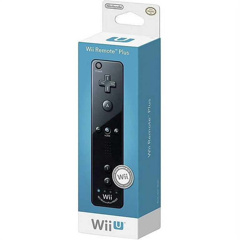 Restored Nintendo Wii Remote Plus, Black OEM (Wii) (Refurbished